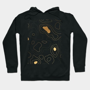 Pattern topographic Hoodie